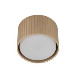 Downlight Ferro, beige, plástico, 6 cm de altura, GX53