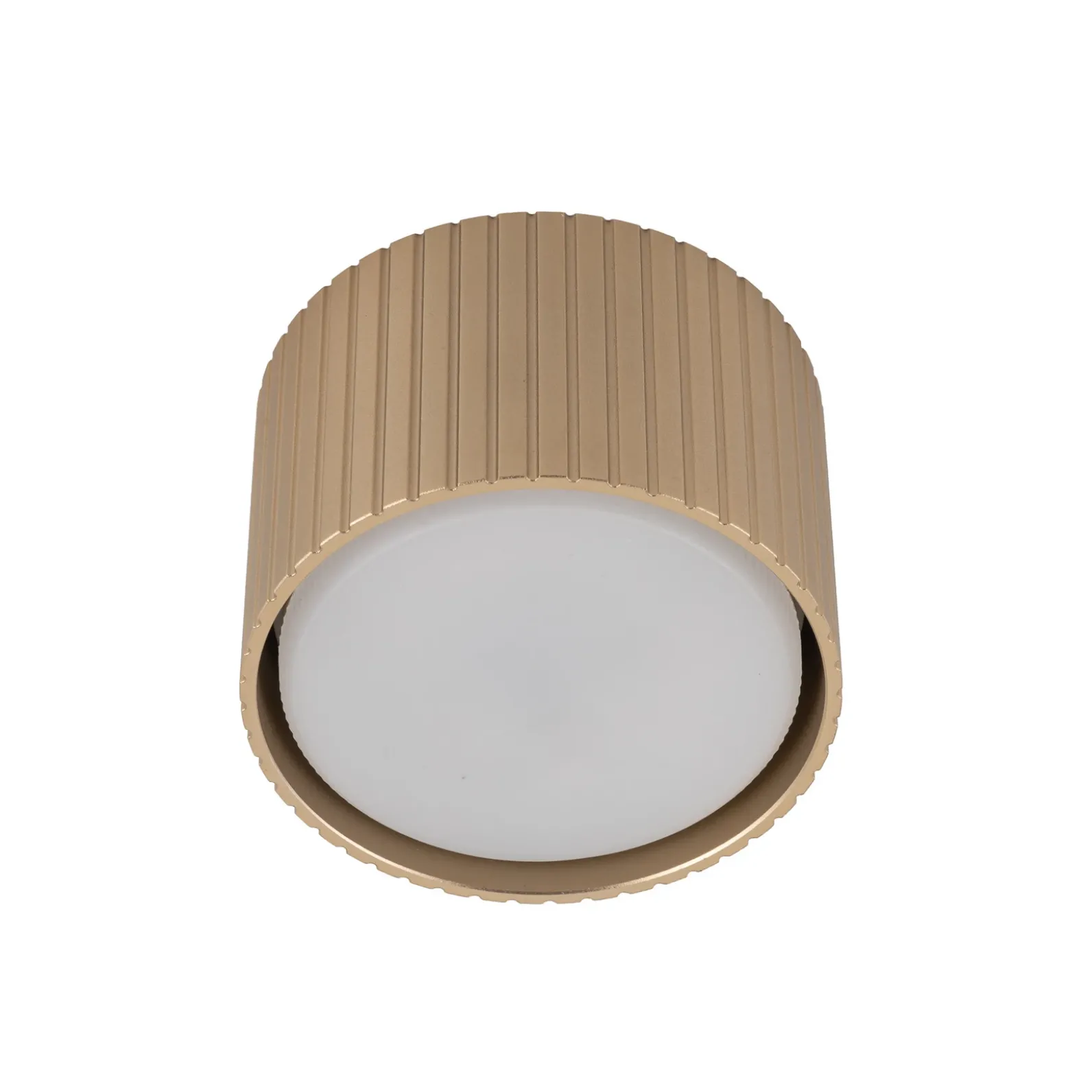 Downlight Ferro, beige, plástico, 6 cm de altura, GX53