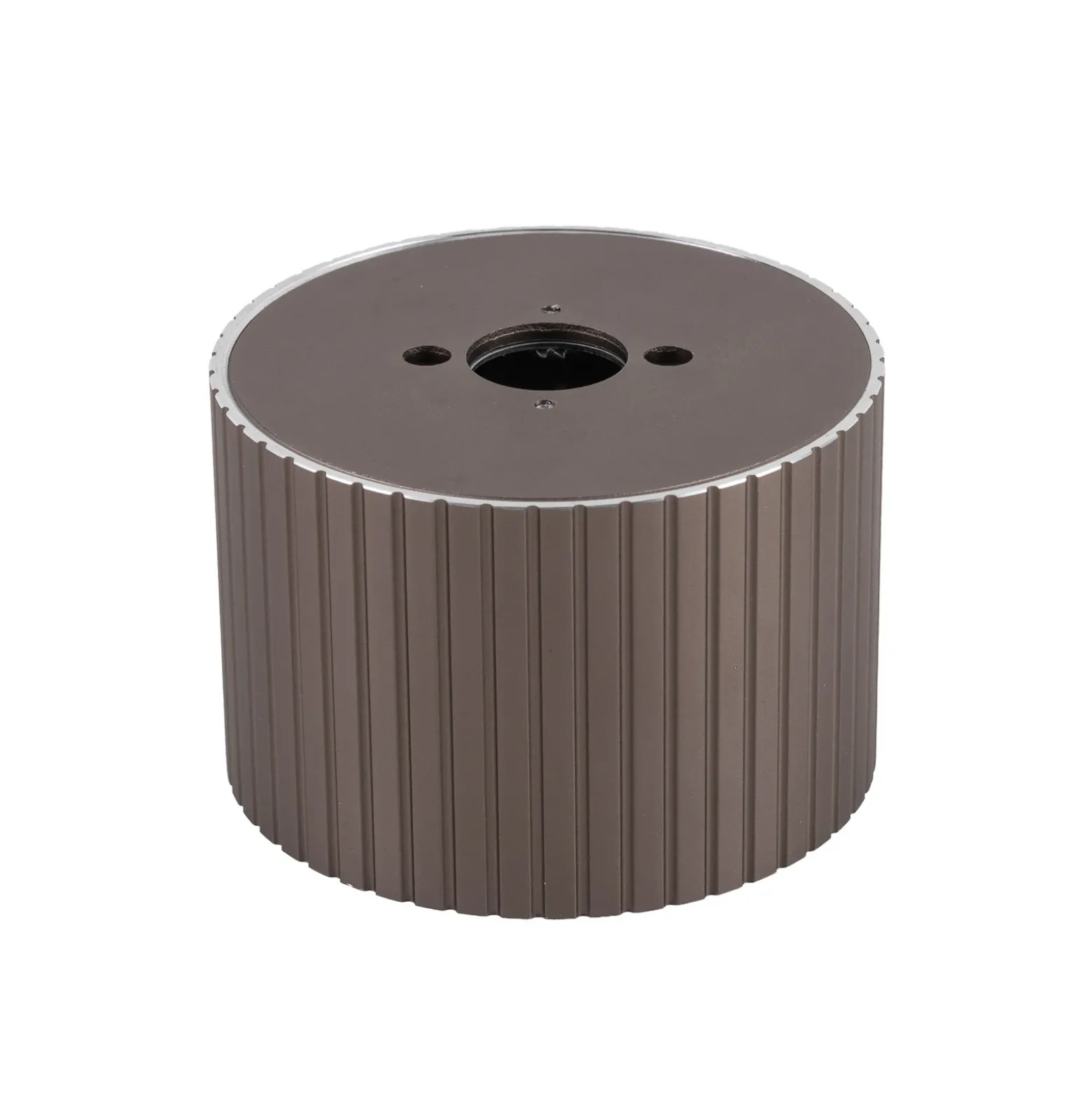 Downlight Ferro, marrón, plástico, 6 cm de altura, GX53