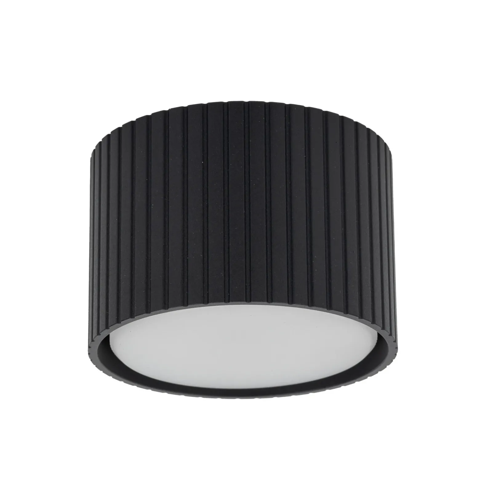 Downlight Ferro, negro, plástico, 6 cm de altura, GX53