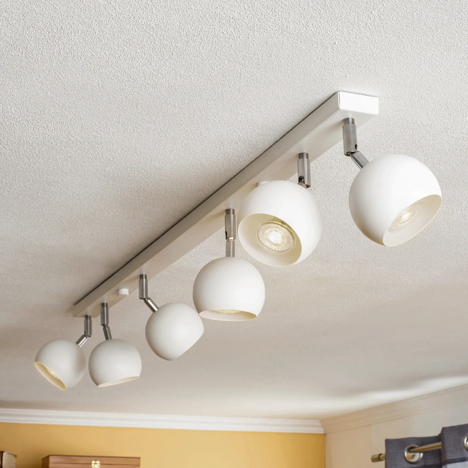 Downlight Flame, blanco, 6 luces