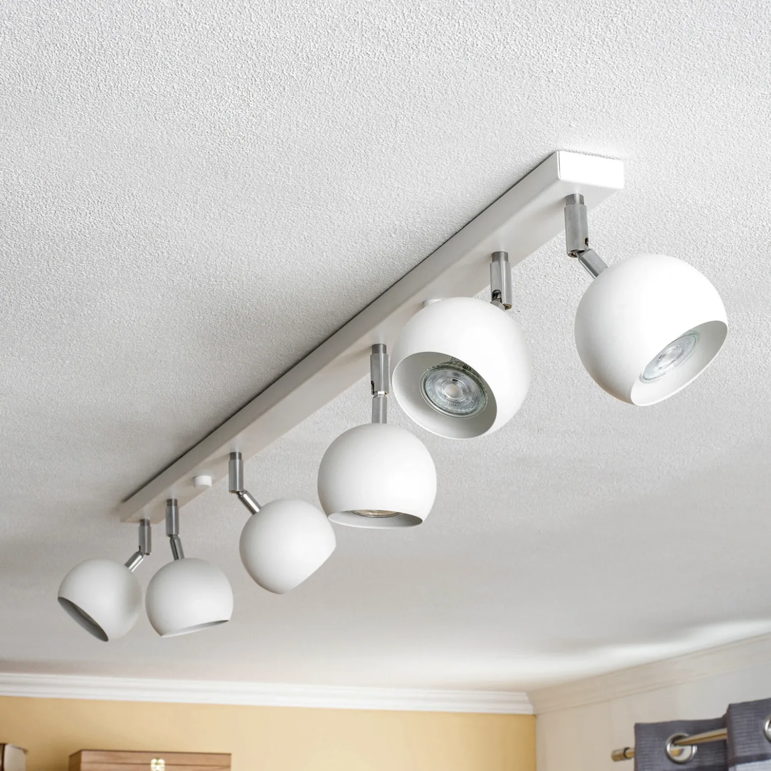 Downlight Flame, blanco, 6 luces