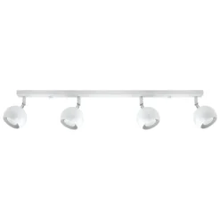 Downlight Flame, blanco, 4 luces largas