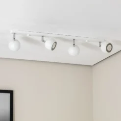 Downlight Flame, blanco, 4 luces largas