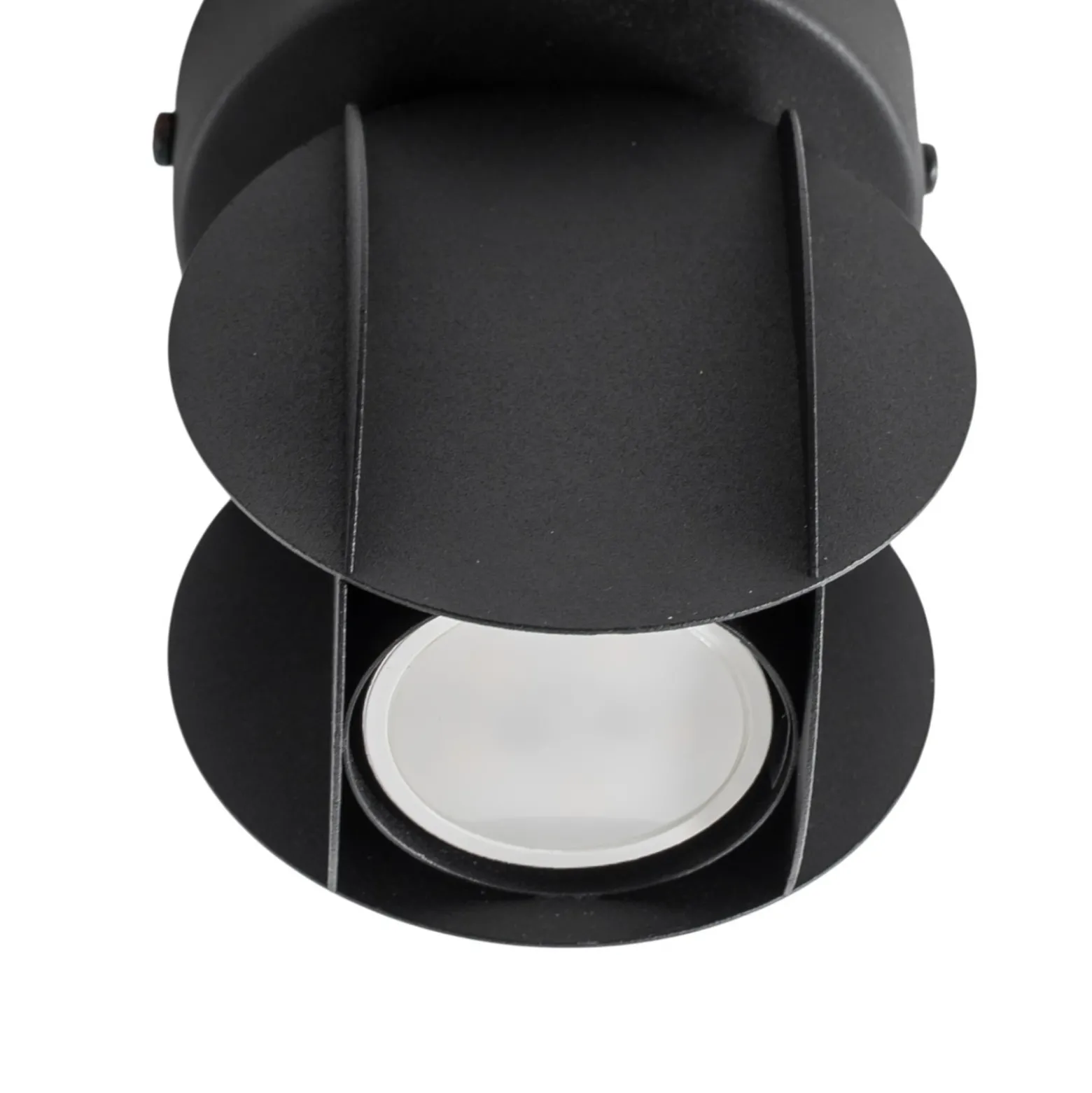Downlight GAMBIT, negro, Ø 10 cm, metal, GU10-LED