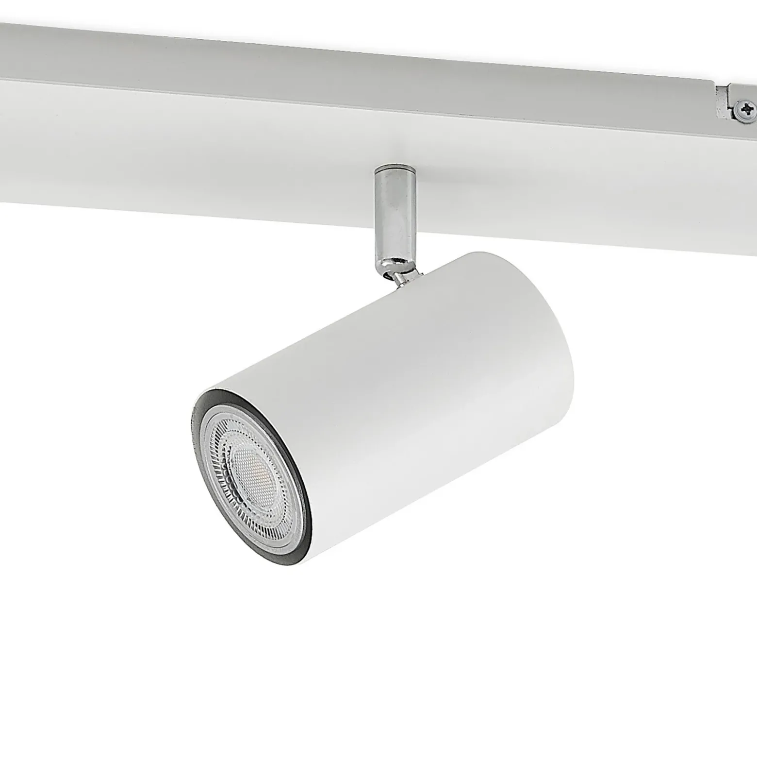 Downlight Joffrey de Lindby, 116 cm, blanco, 6 luces, GU10