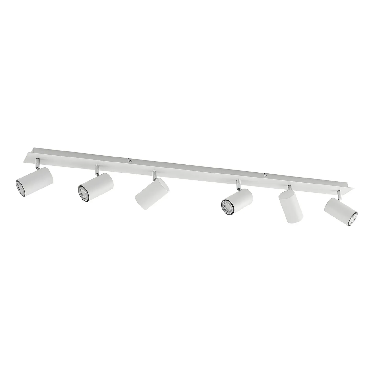 Downlight Joffrey de Lindby, 116 cm, blanco, 6 luces, GU10