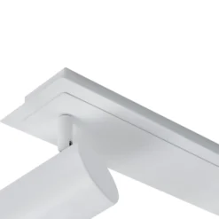 Downlight Joffrey de Lindby, 80 cm, blanco, 4 luces, GU10