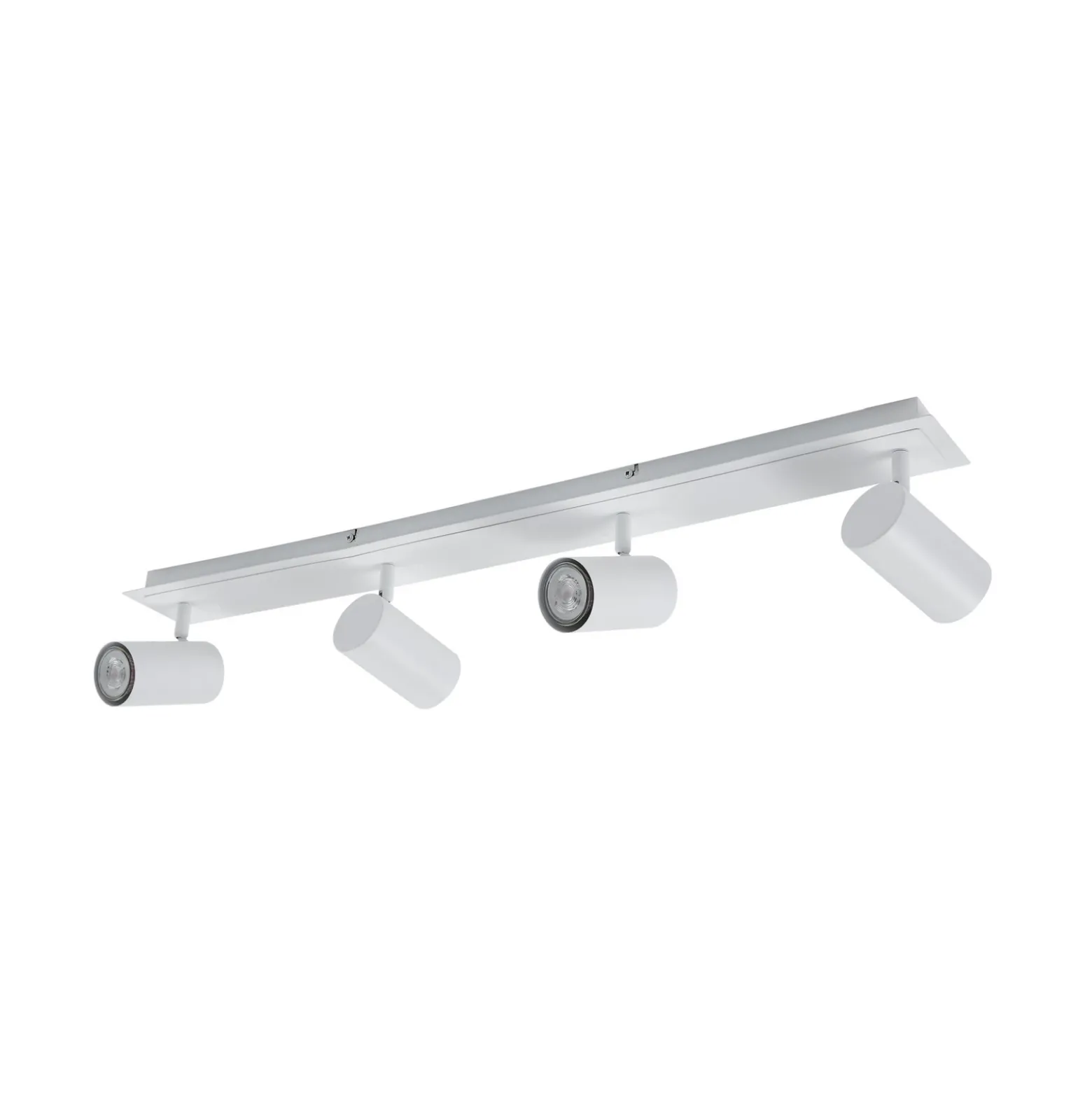 Downlight Joffrey de Lindby, 80 cm, blanco, 4 luces, GU10