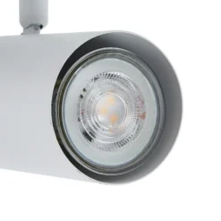 Downlight Joffrey de Lindby, 80 cm, blanco, 4 luces, GU10