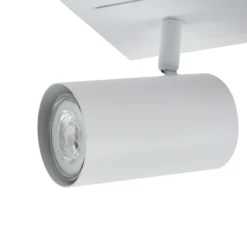 Downlight Joffrey de Lindby, 80 cm, blanco, 4 luces, GU10