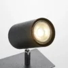 Downlight Joffrey de Lindby, 49 cm, negro, 3 luces, GU10
