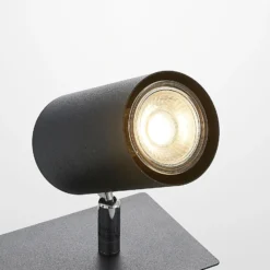 Downlight Joffrey de Lindby, 49 cm, negro, 3 luces, GU10