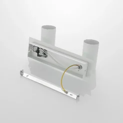 Downlight Joffrey de Lindby, 31 cm, 2 luces, blanco, GU10