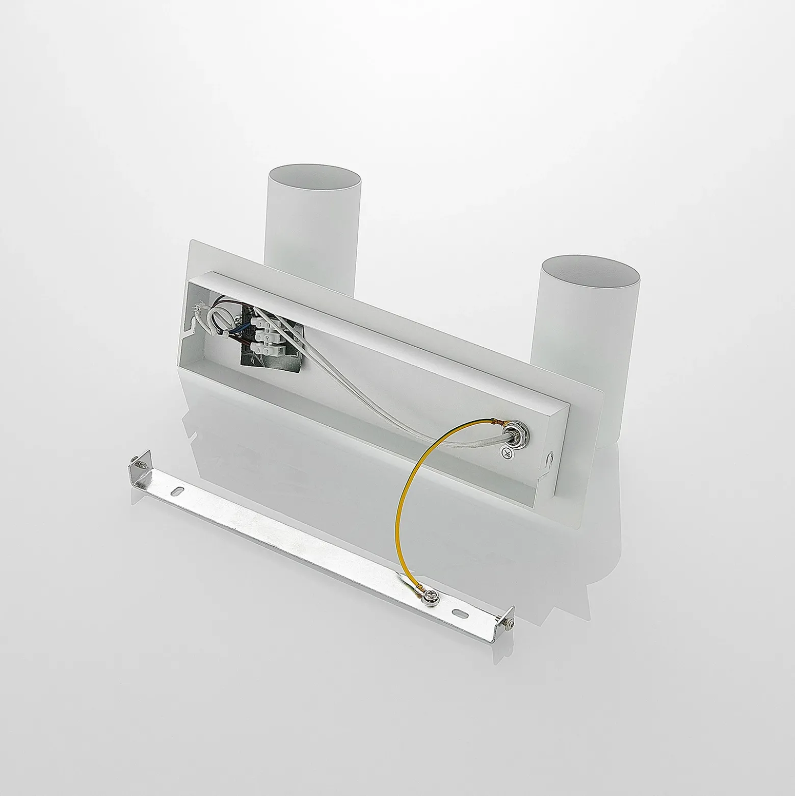 Downlight Joffrey de Lindby, 31 cm, 2 luces, blanco, GU10