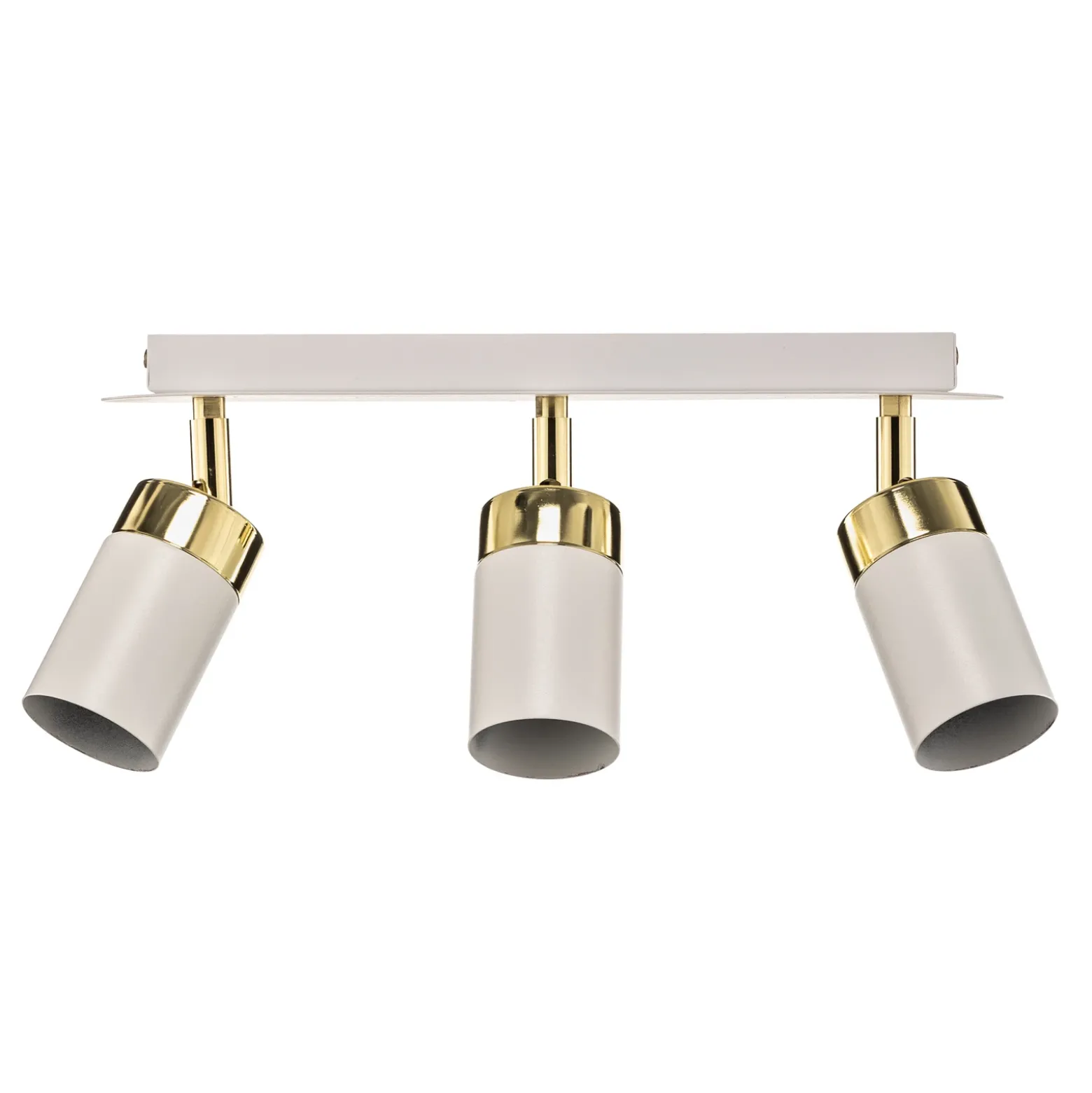 Downlight Joker, blanco/dorado, 3 luces