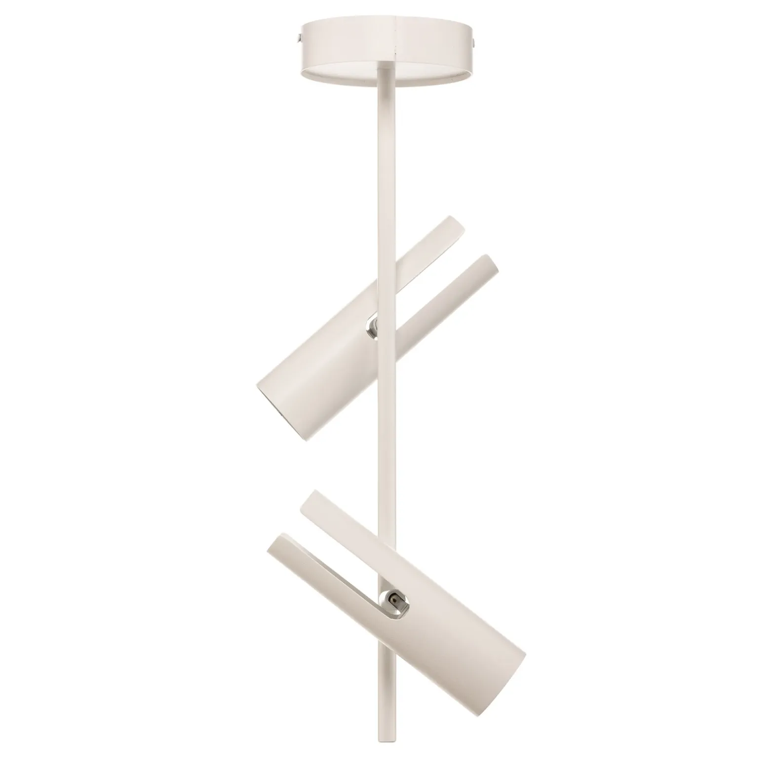 Downlight Leda 2, 2 luces, blanco
