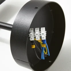 Downlight Leda 3, 3 luces, negro