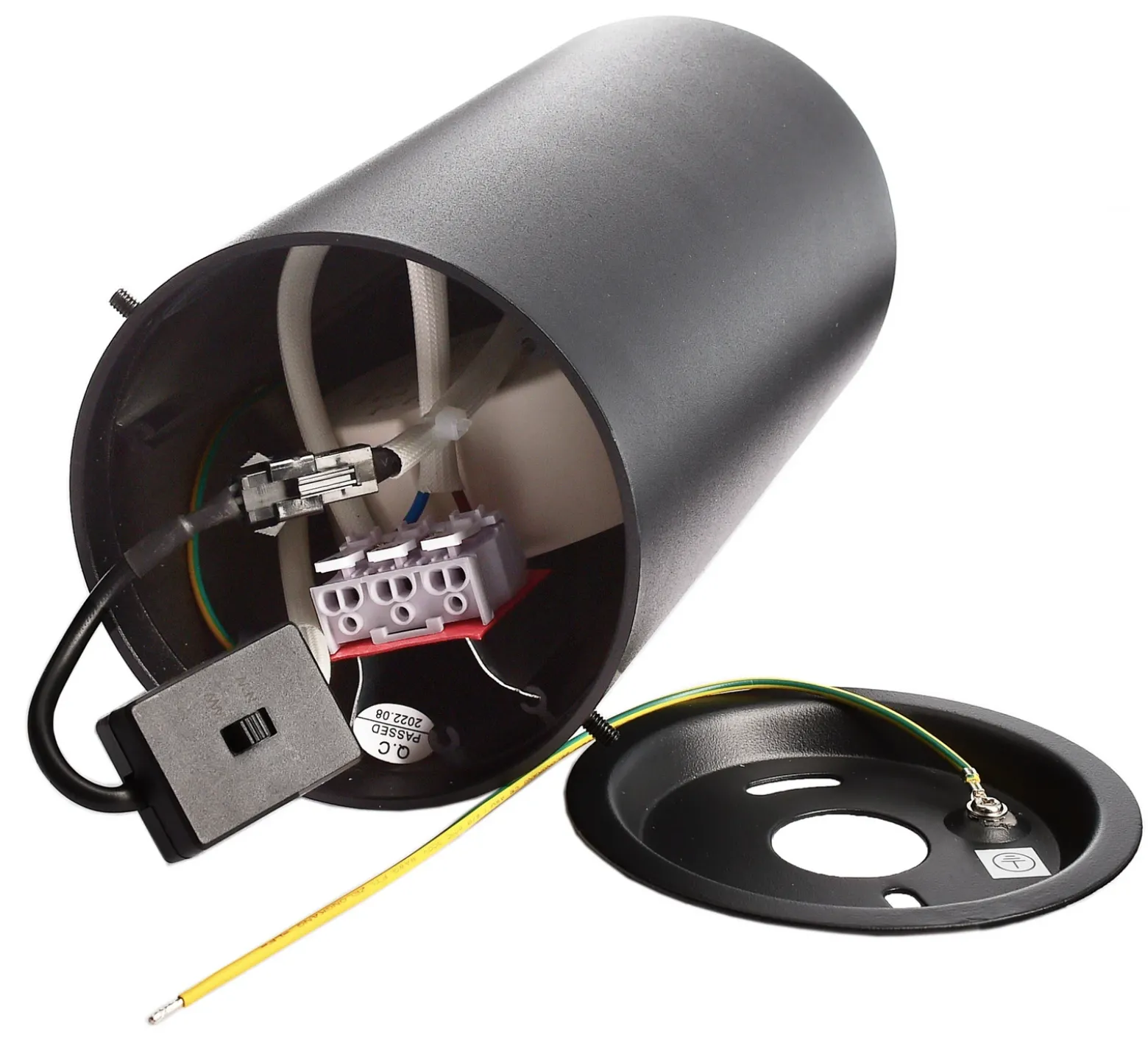 Downlight LED empotrable Lucea 15 W negro