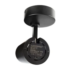 Downlight LED Lucea, orientable, 20 W, negro