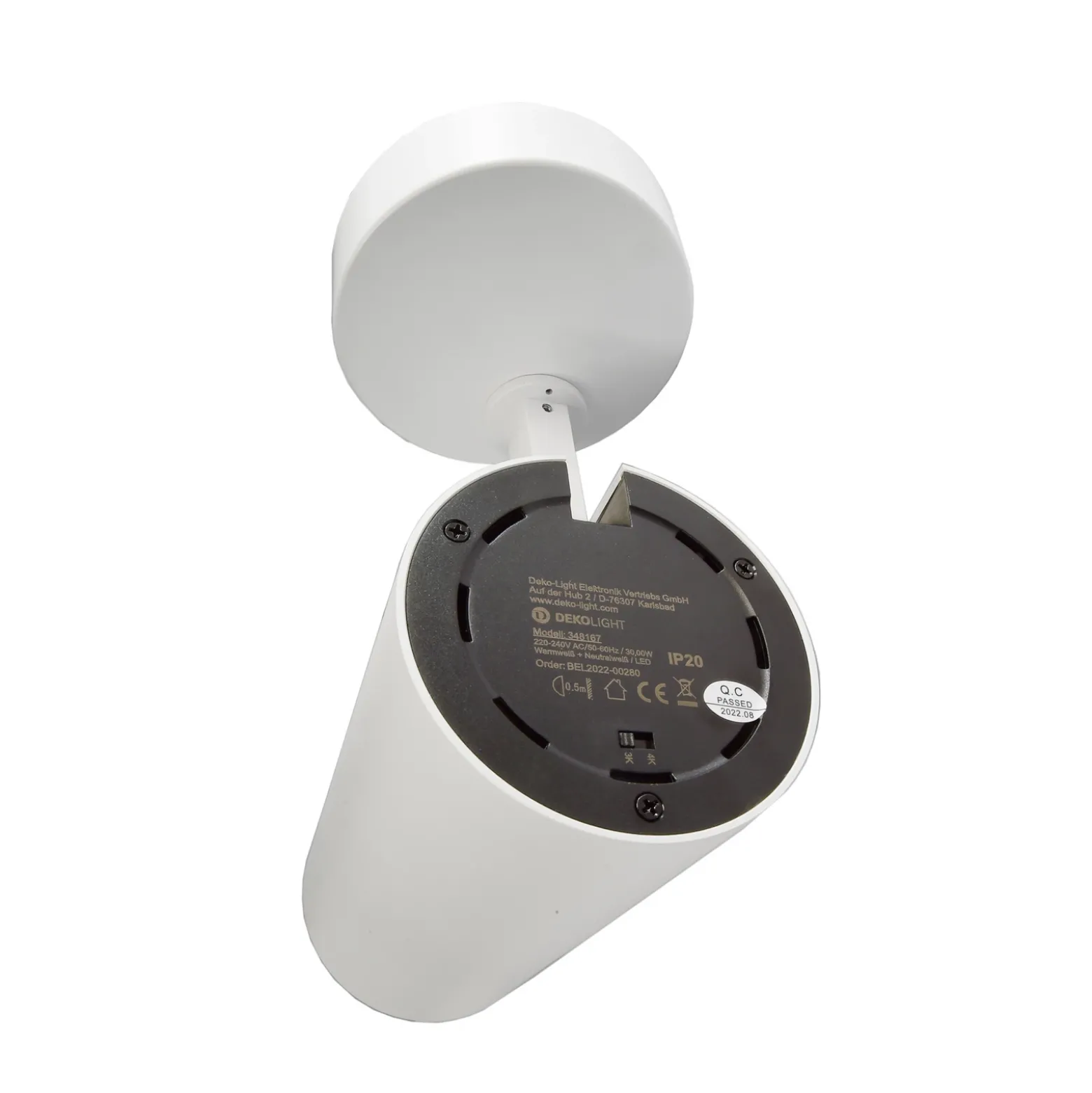 Downlight LED Lucea, orientable, 30 W blanco