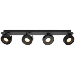 Downlight LED OSRAM VENUS negro 4 luces metal 3000 K