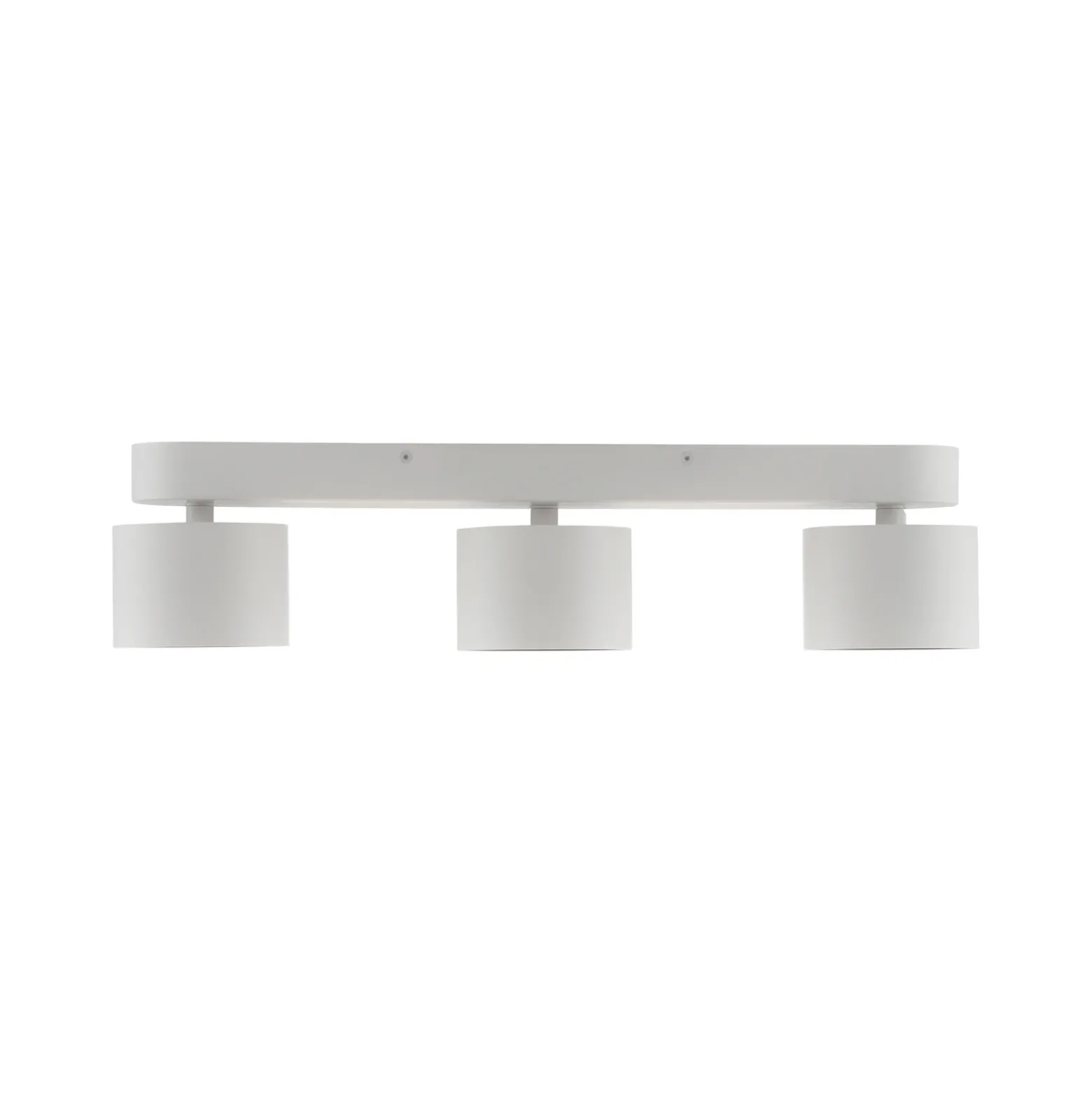 Downlight LED PURE Cup, blanco, longitud 56 cm, metal, 3 luces.