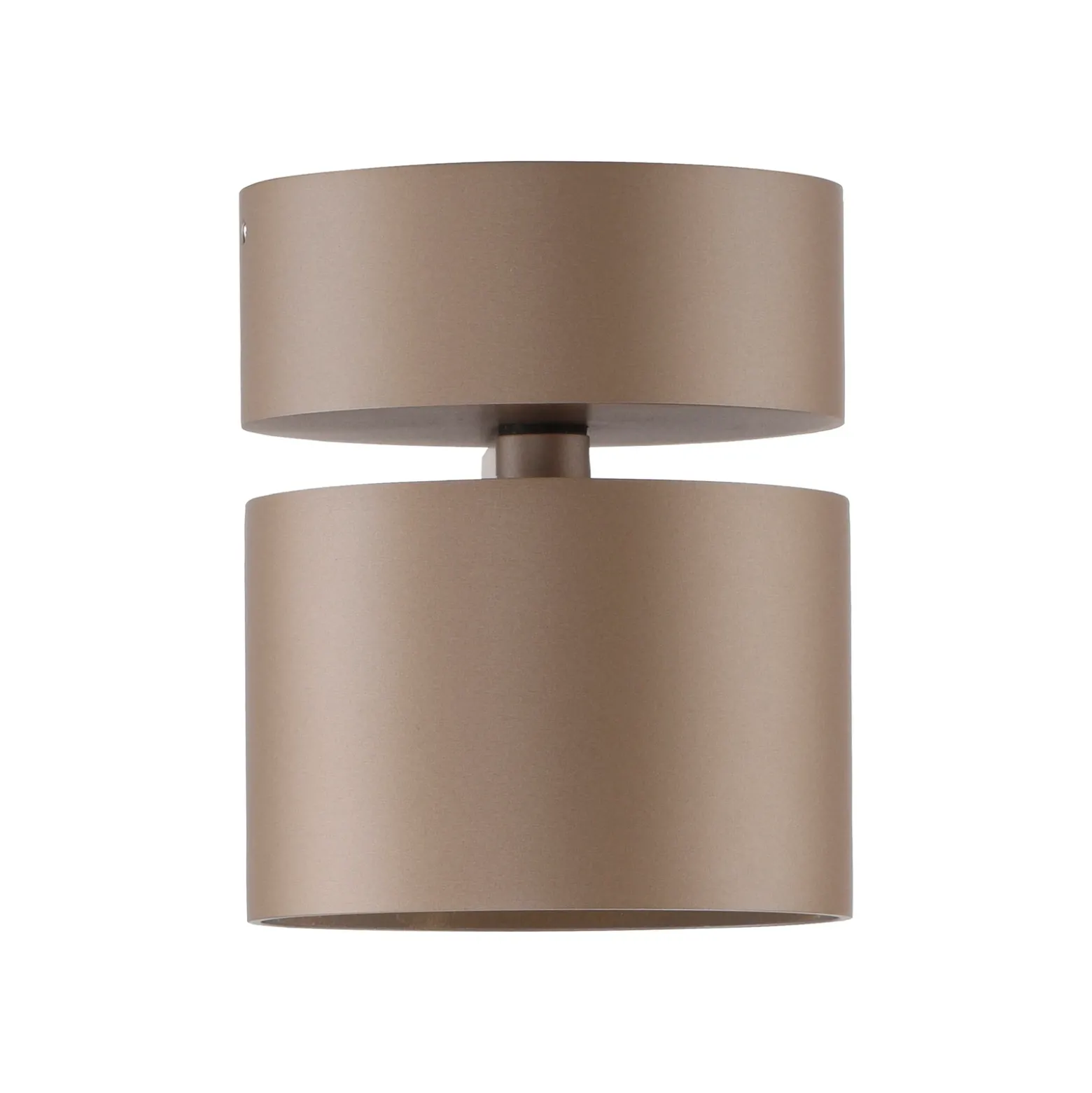 Downlight LED PURE Cup, color bronce, Ø 9,5 cm, metal