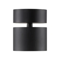 Downlight LED PURE Cup, negro, Ø 9,5 cm, metal
