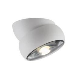 Downlight LED PURE Move, blanco, Ø 12 cm, metal/vidrio