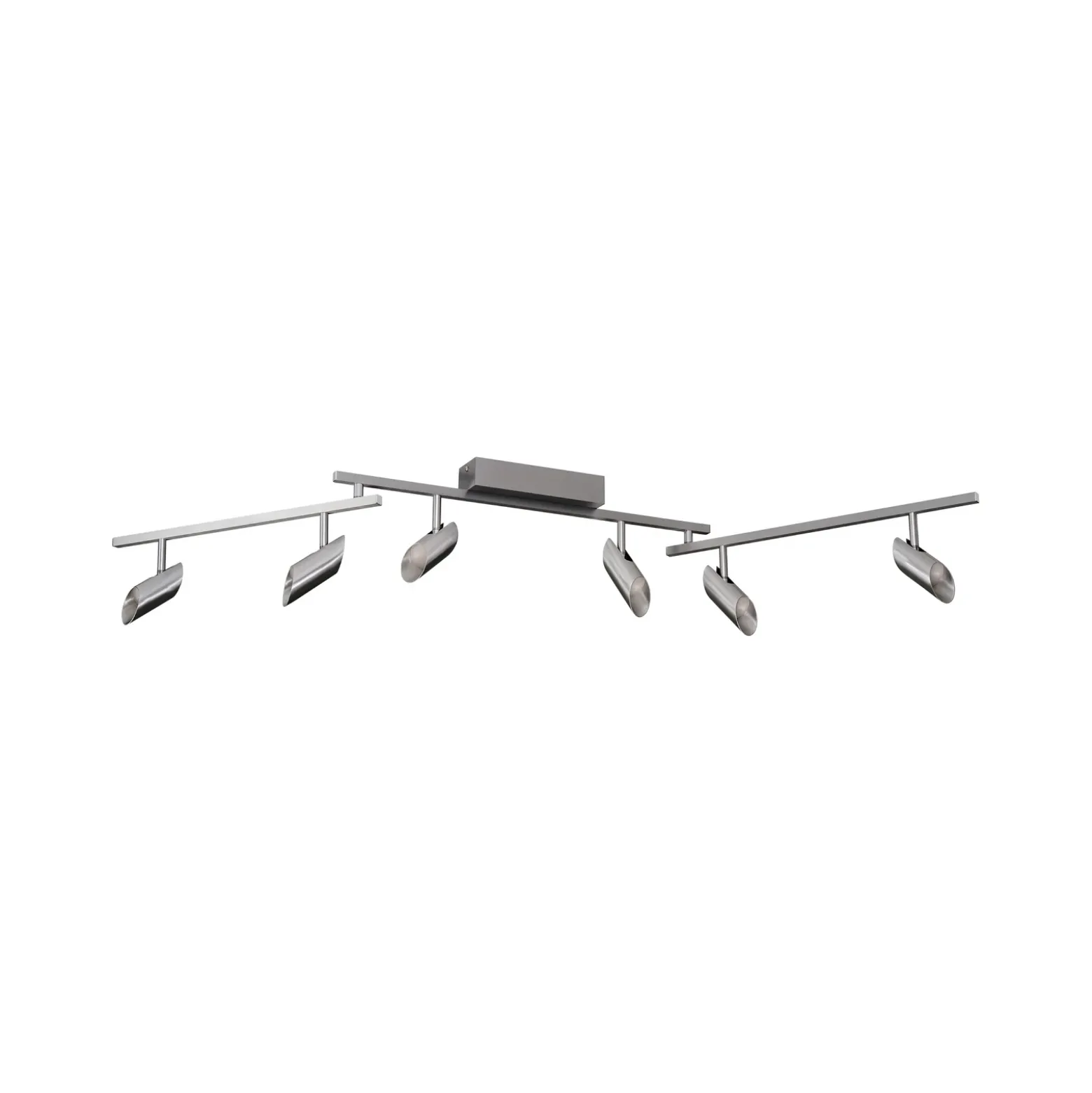 Downlight LED Risell, longitud 142 cm, color aluminio