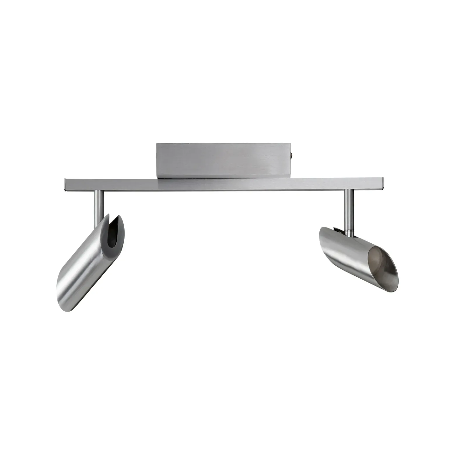 Downlight LED Risell, longitud 35 cm, color aluminio
