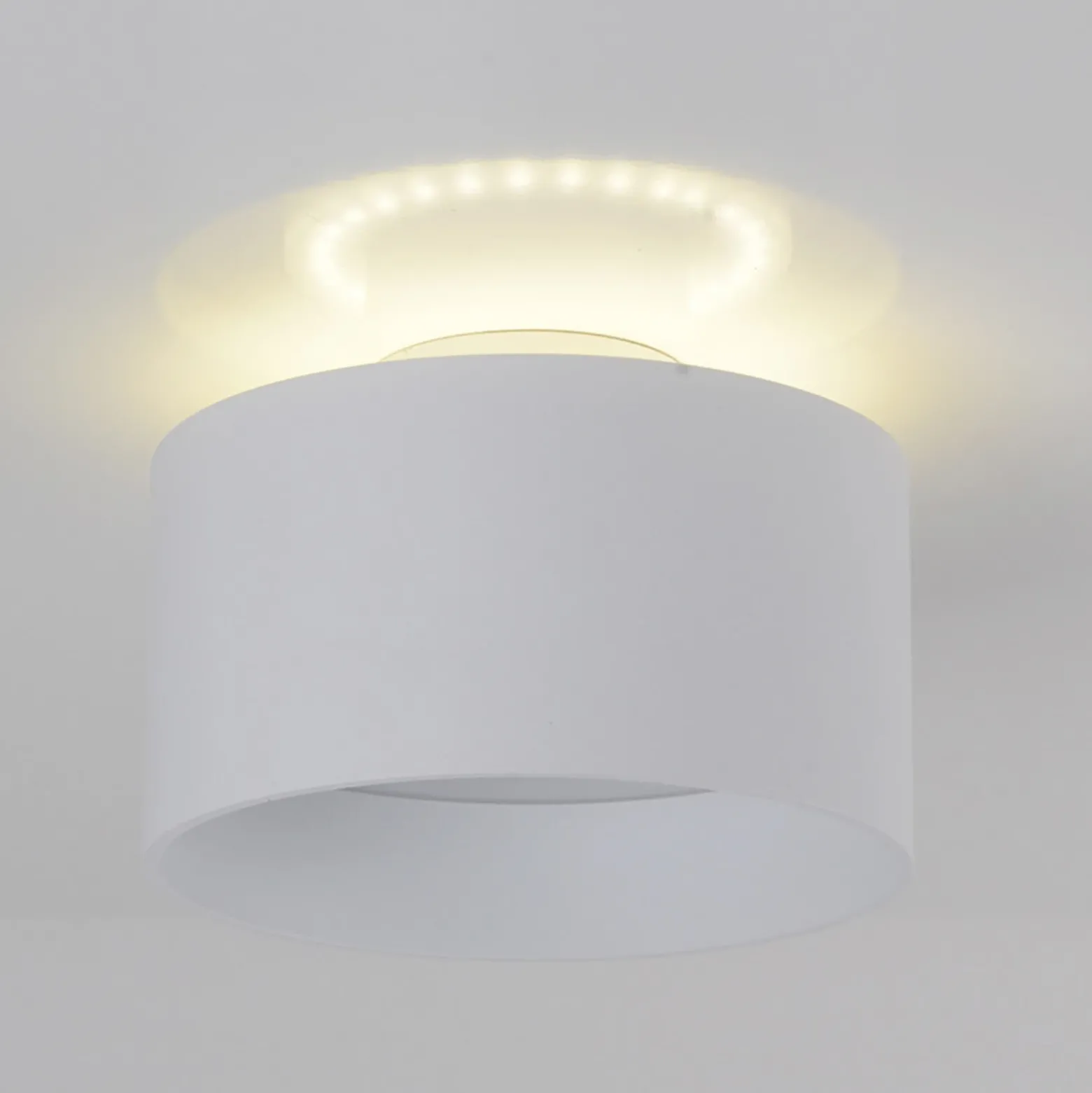 Downlight LED Trimes, Ø 14 cm, blanco, CCT, atenuable