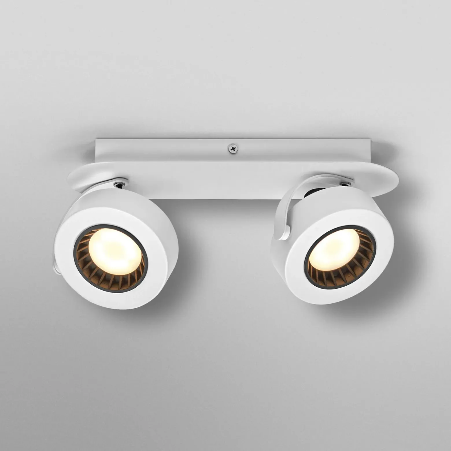 Downlight LED VENUS de OSRAM, blanco, 2 luces, metal, 3000 K