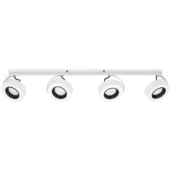 Downlight LED VENUS de OSRAM, blanco, 4 luces, metal, 3000 K