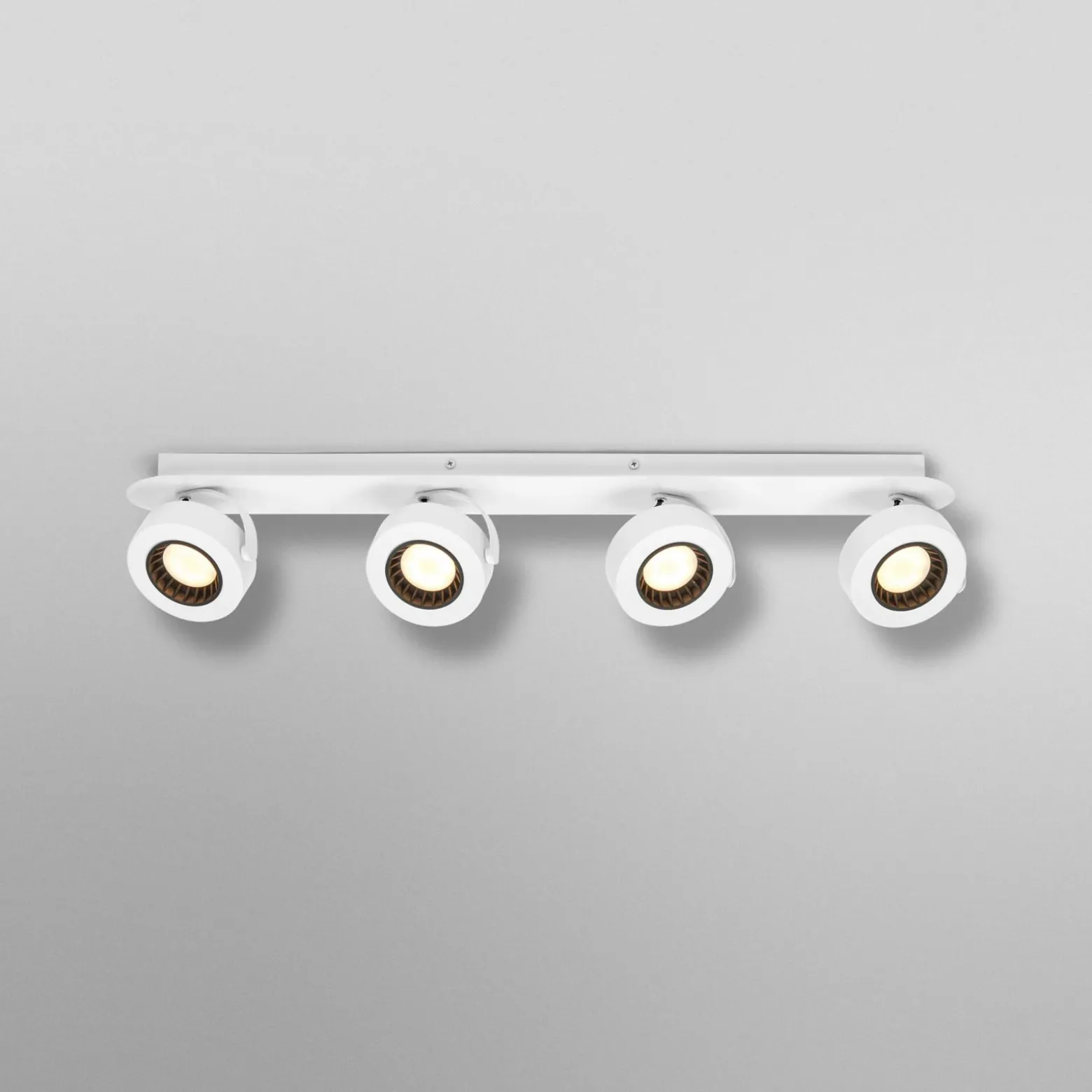 Downlight LED VENUS de OSRAM, blanco, 4 luces, metal, 3000 K