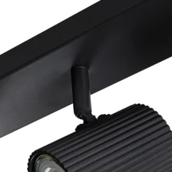 Downlight Lindby Kardis, gris oscuro, 3 luces, metal, GU10