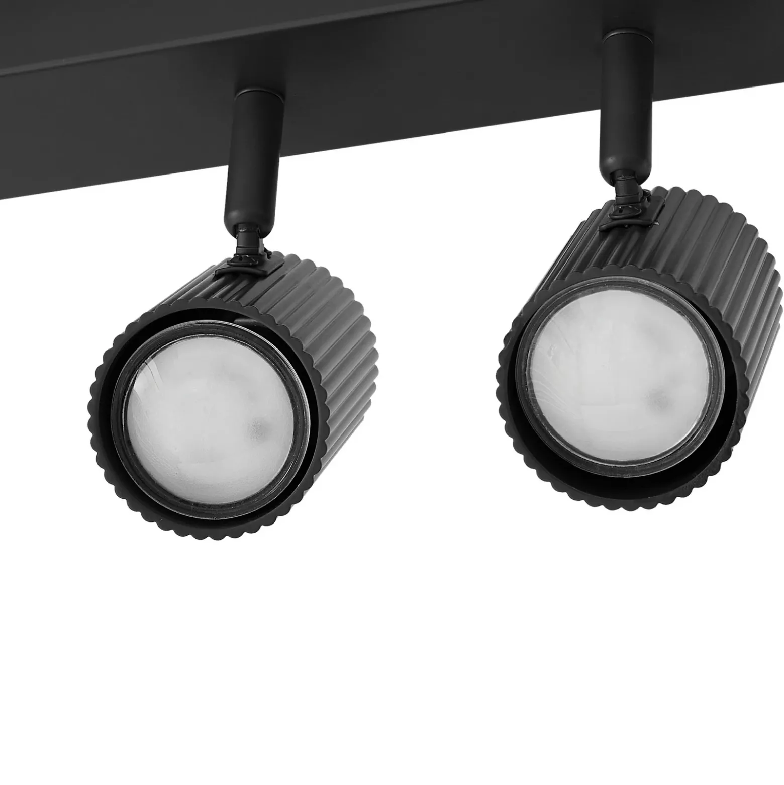 Downlight Lindby Kardis, gris oscuro, 6 luces, metal, GU10
