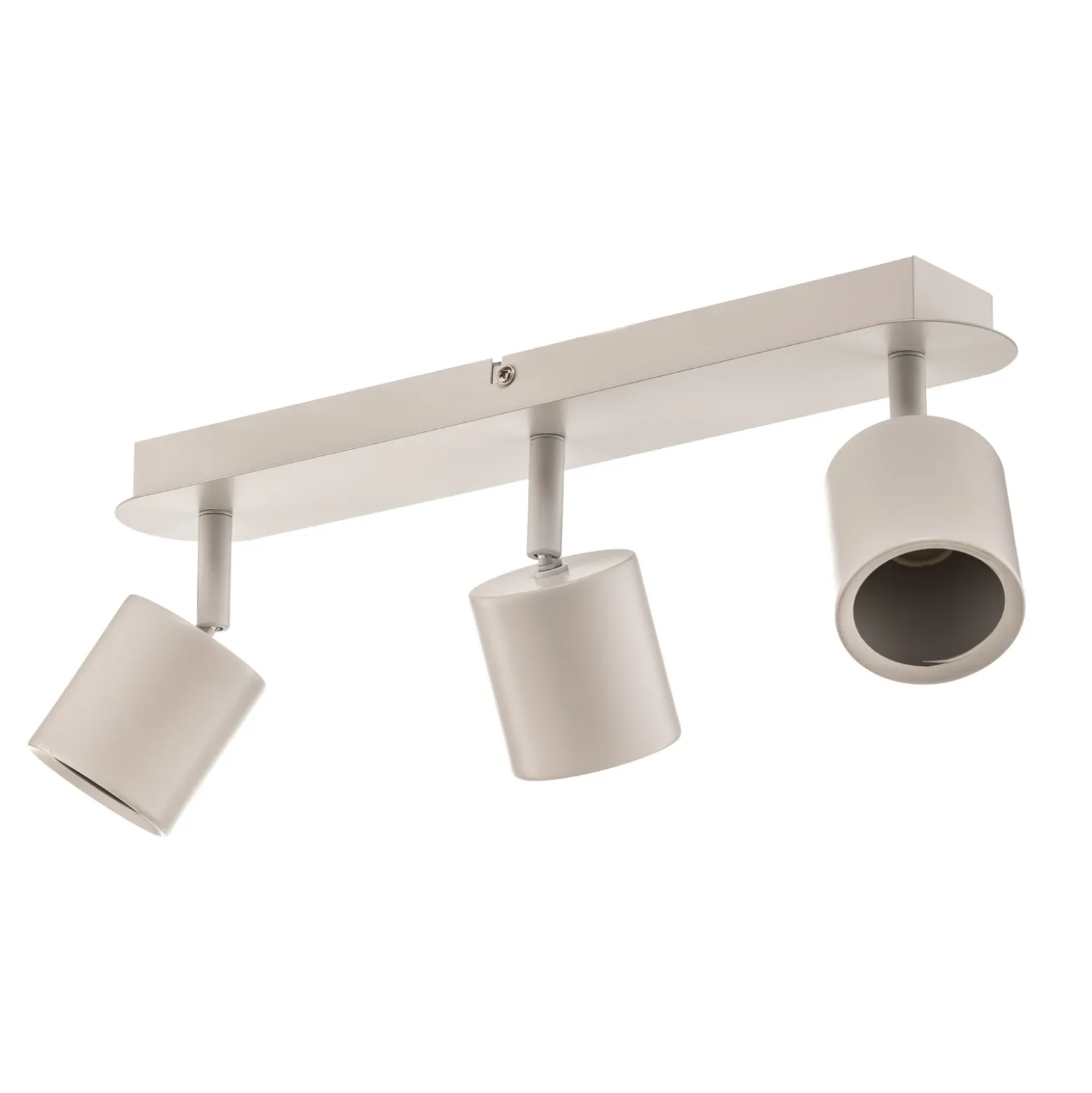Downlight Modo de acero inoxidable, blanco, 3 luces