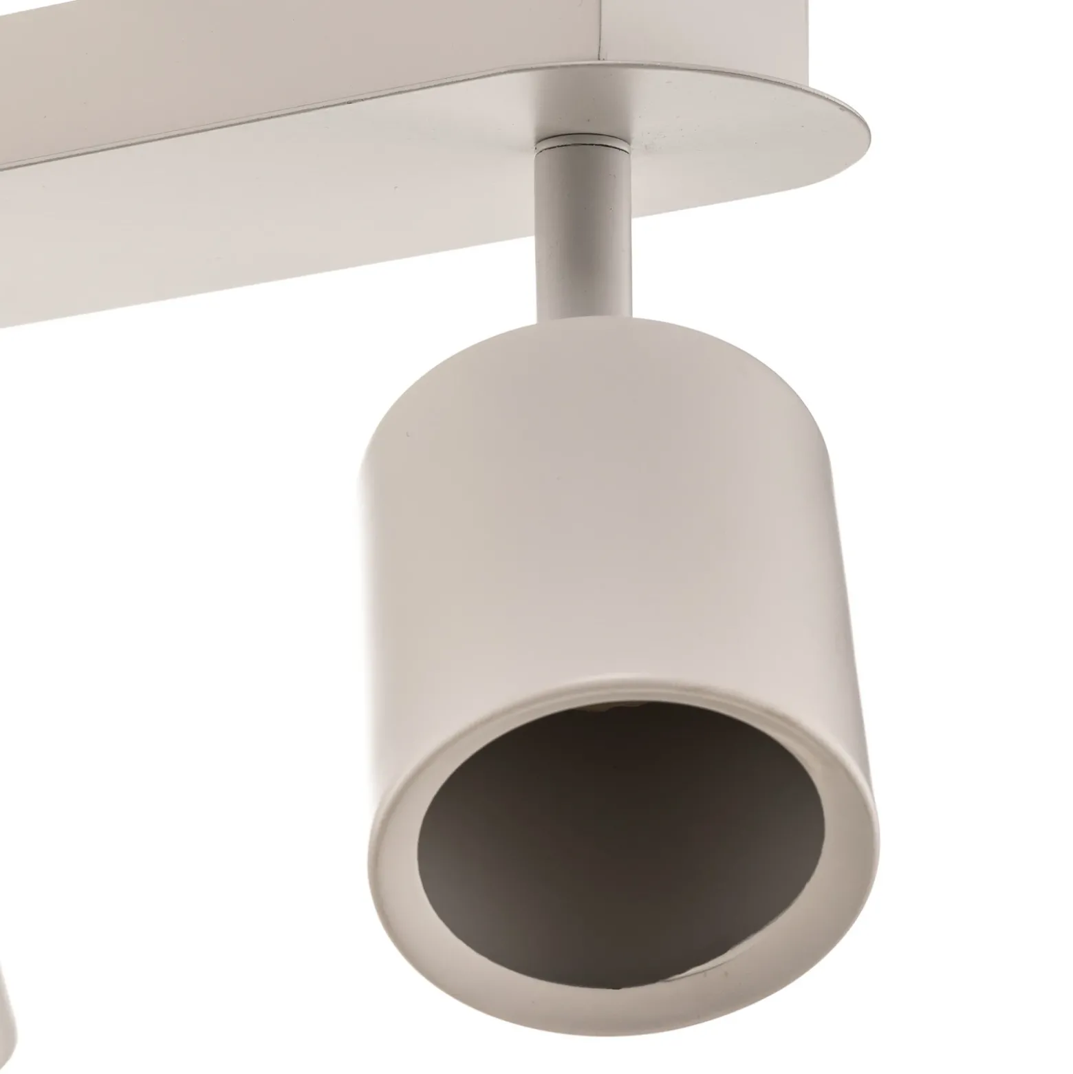 Downlight Modo de acero inoxidable, blanco, 3 luces