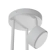 Downlight Nemo, 3 luces, blanco, orientable, GX53