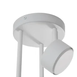 Downlight Nemo, 3 luces, blanco, orientable, GX53