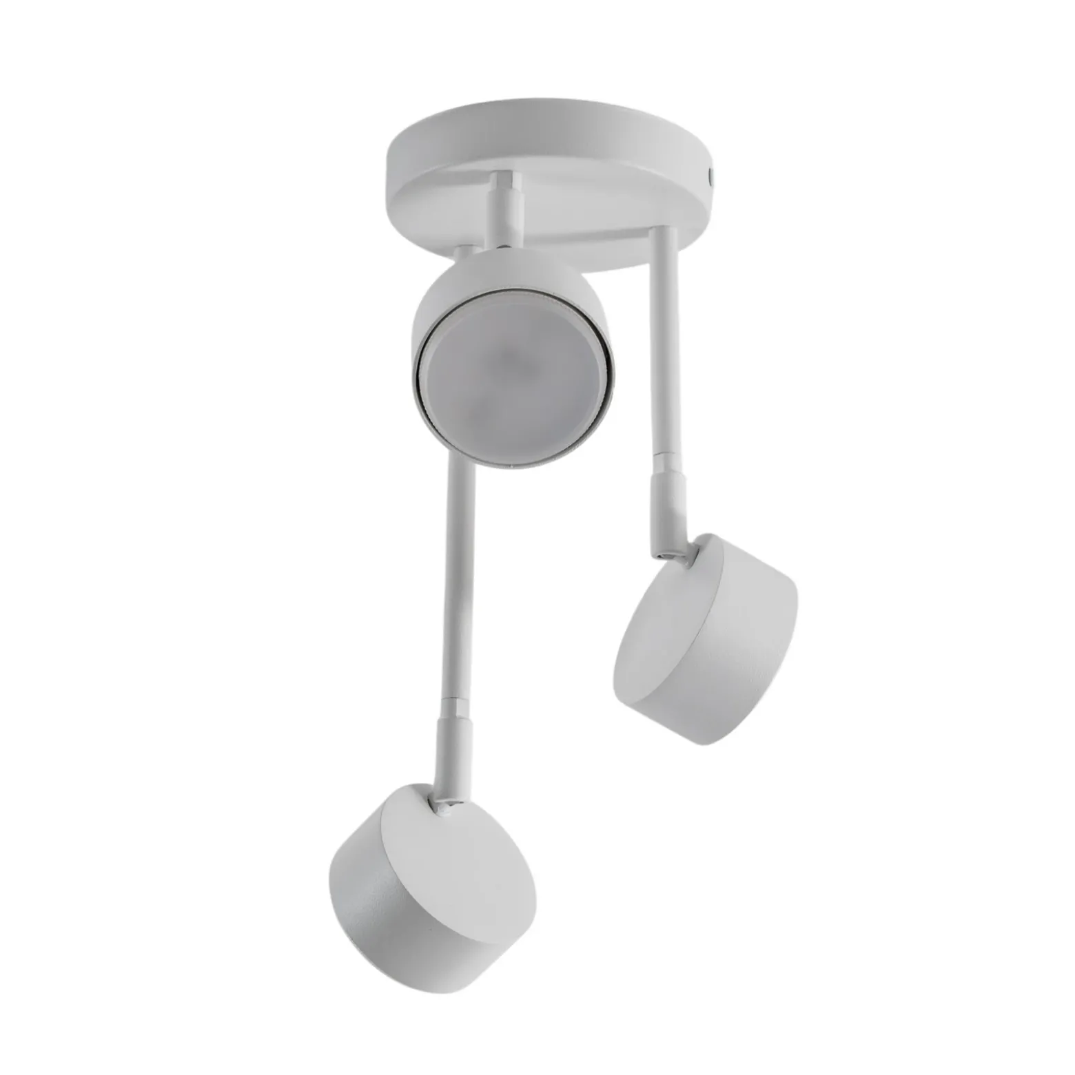 Downlight Nemo, 3 luces, blanco, orientable, GX53