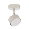 Downlight Nemo, 1 luz, gris-beige, orientable, GX53