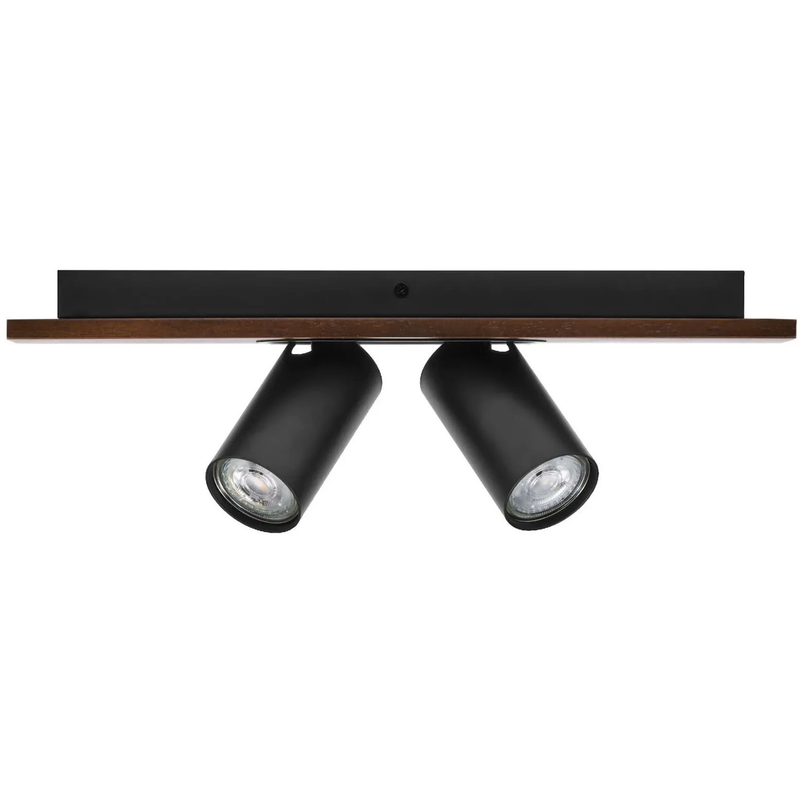 Downlight OSRAM MERCURY negro 2 focos GU10-LED 927 atenuable