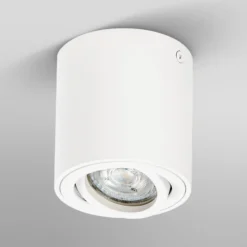 Downlight OSRAM ROUND, blanco, Ø 8 cm, metal, GU10