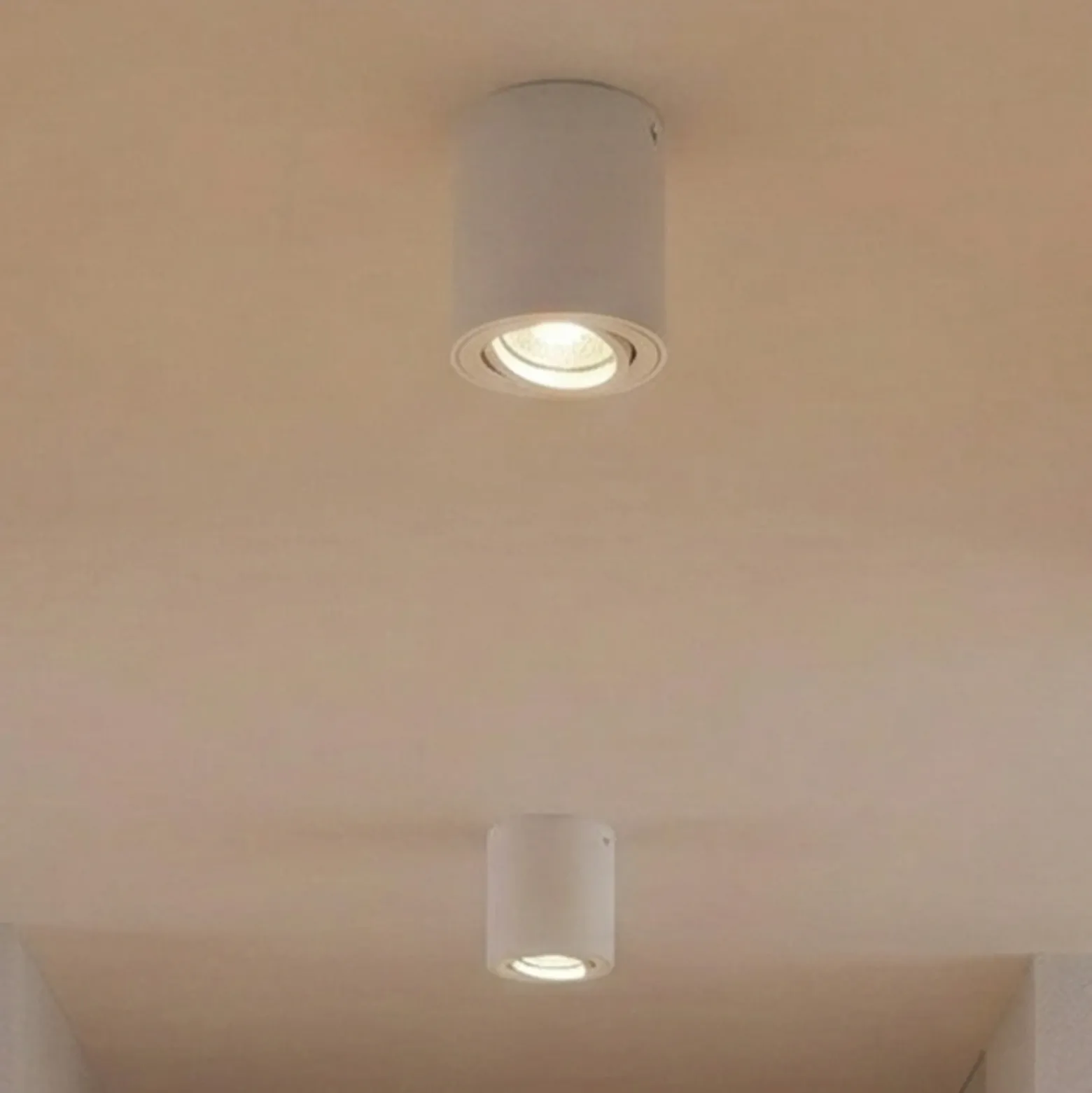 Downlight OSRAM ROUND, blanco, Ø 8 cm, metal, GU10