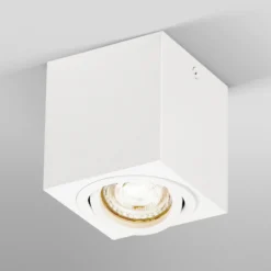 Downlight OSRAM SQUARE, blanco, 8 x 8 cm, metal, GU10