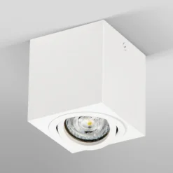 Downlight OSRAM SQUARE, blanco, 8 x 8 cm, metal, GU10