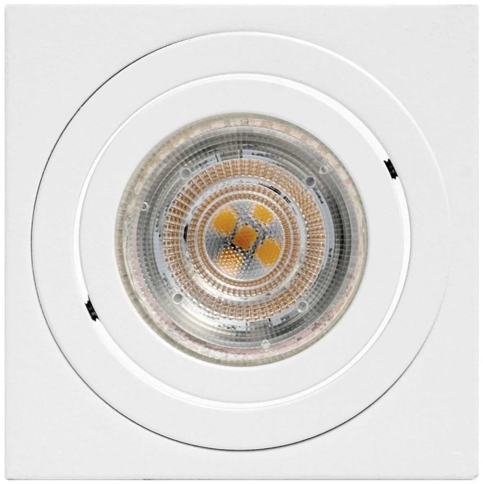 Downlight OSRAM SQUARE, blanco, 8 x 8 cm, metal, GU10